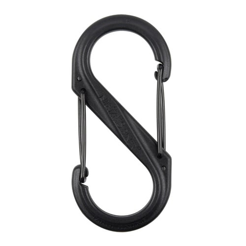 カラビナ エスビナー プラスチック #4 ブラック