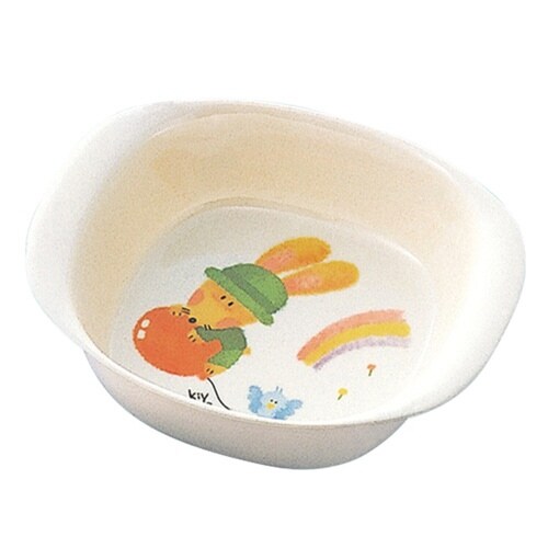 ボウル 持ち手付き 15cm スイートラビット