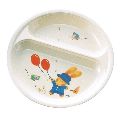 ランチプレート 20cm 丸型 スイートラビット