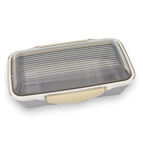 お弁当箱 グレー