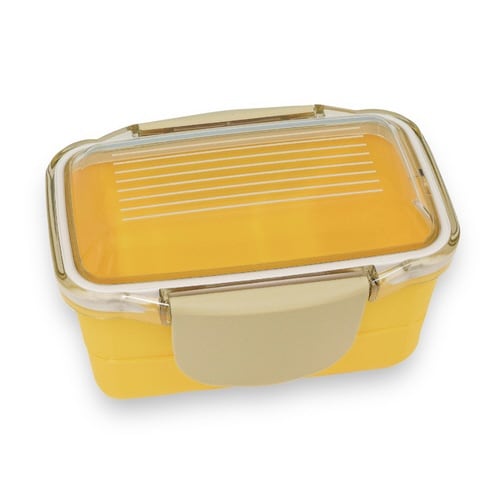 お弁当箱 イエロー