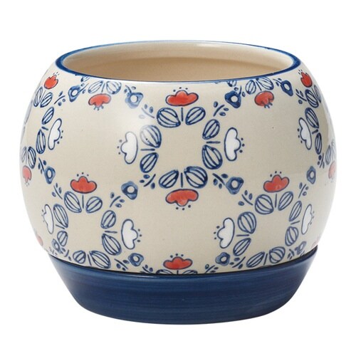 植木鉢 チェリッシュポット 3号用 ベージュ