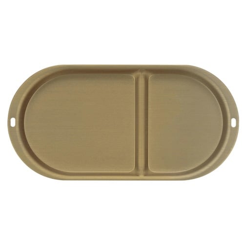 トレー 22cm オーバル トリートレイ ゴールド