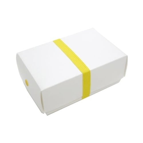 折り畳みランチボックス 一段 410ml イエロー