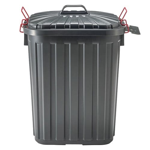 ゴミ箱 タフカン 60L 大容量 チャコールグレー