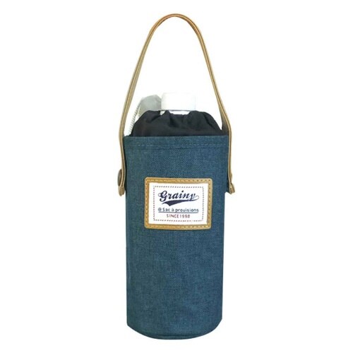 ボトルカバー ペットボトル 保冷 保温 ネイビー