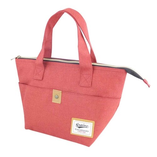 ランチバッグ 保冷 保温 レッド