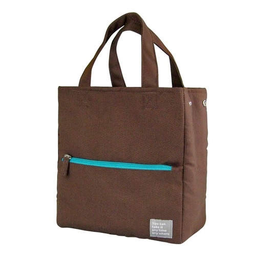 ランチバッグ 保冷 保温 ランチトート ブラウン