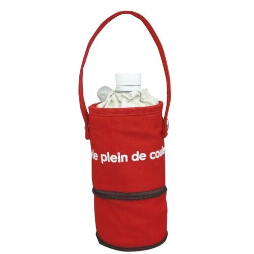 ボトルカバー ペットボトル レッド