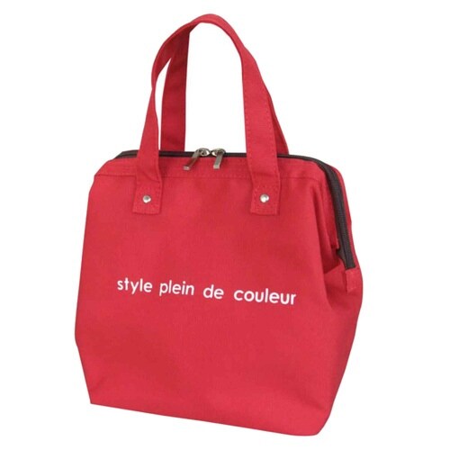 ランチバッグ 保冷 保温 レッド