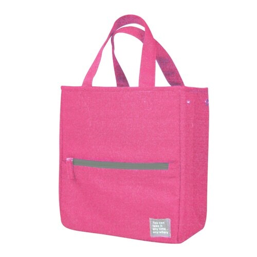 ランチバッグ 保冷 保温 ランチトート ピンク