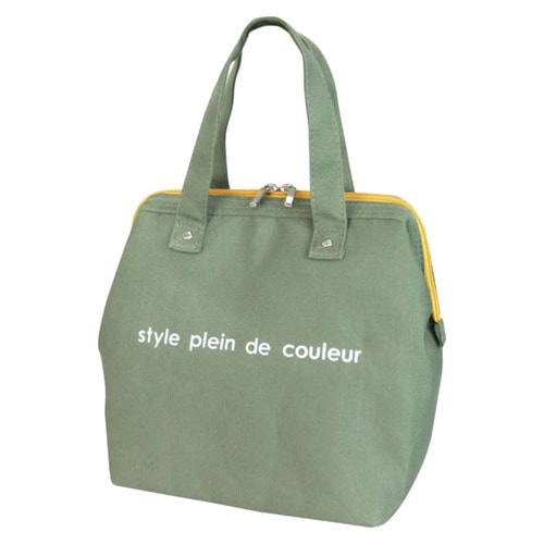 ランチバッグ 保冷 保温 カーキ