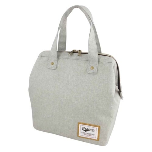 ランチバッグ 保冷 保温 ライトグレー