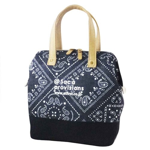 ランチバッグ 保冷 ランチワイヤー L ブラック