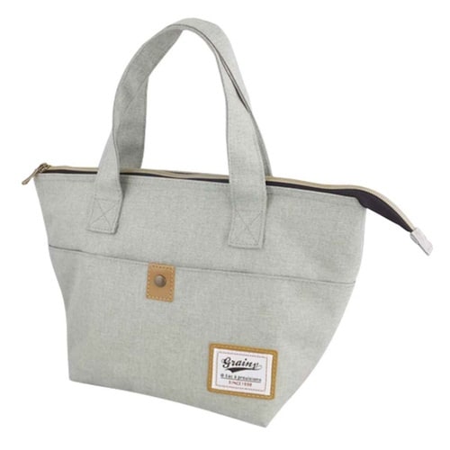 ランチバッグ 保冷 保温 ライトグレー