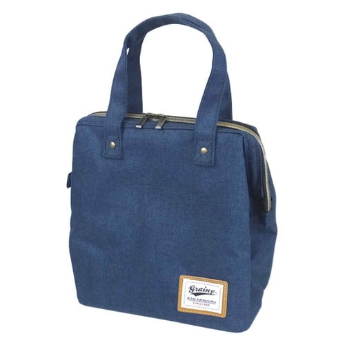 ランチバッグ 保冷 保温 ネイビー