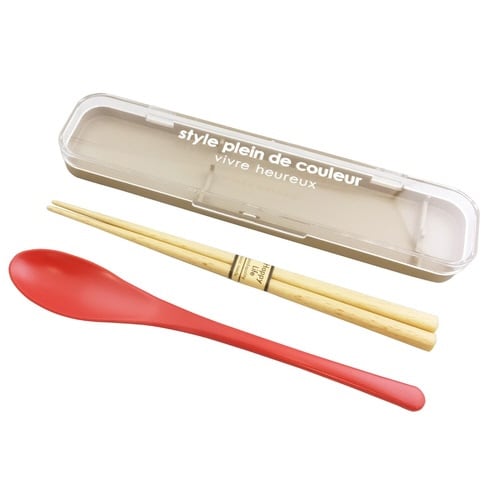 コンビセット スプーン&箸セット ベージュ