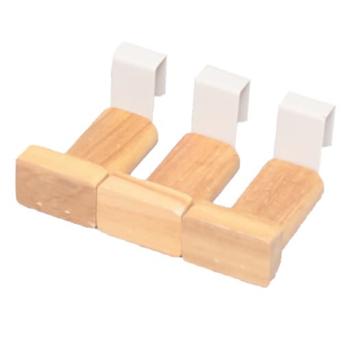 フック 3個入り 木製フック ナチュラル