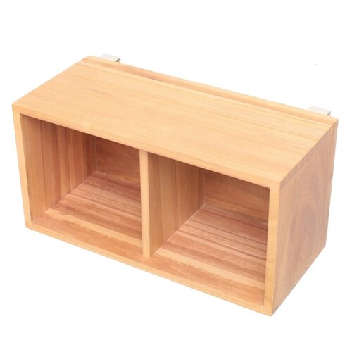 箱 2マス すのこに掛けられる家具 ナチュラル