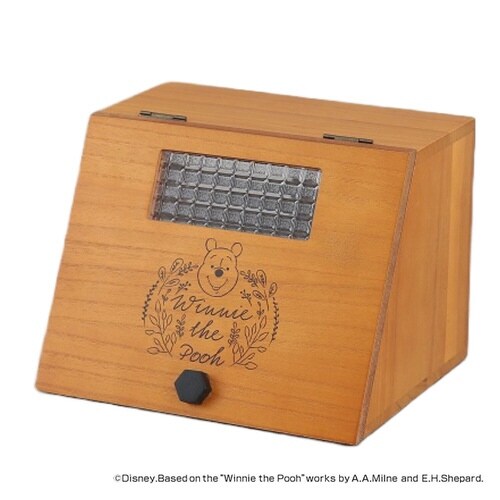 カウンター上収納 プーさんのショーケース小物収納庫