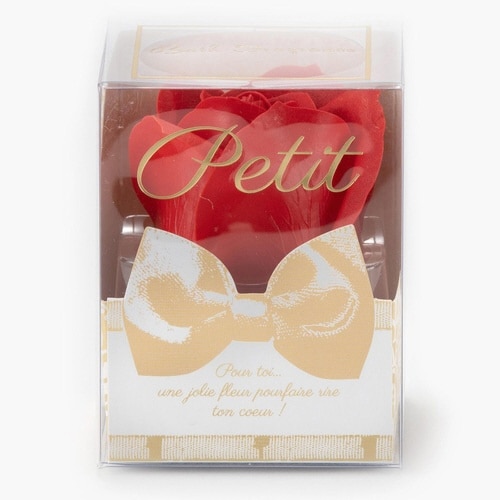 ソープフラワー Petit 入浴剤 レッド