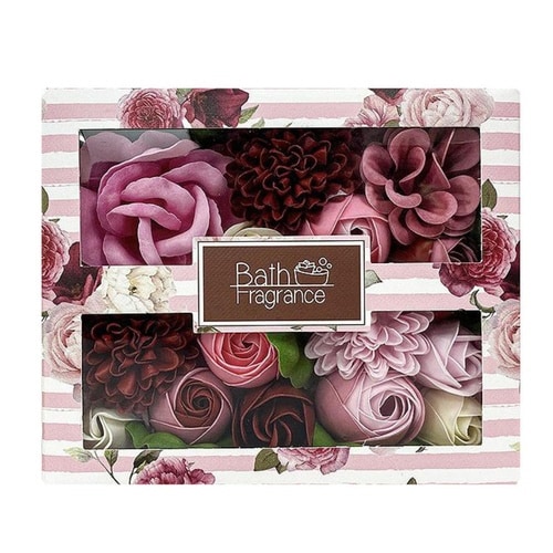 入浴剤 ブリッランテ 花のカタチの入浴剤 ピンク