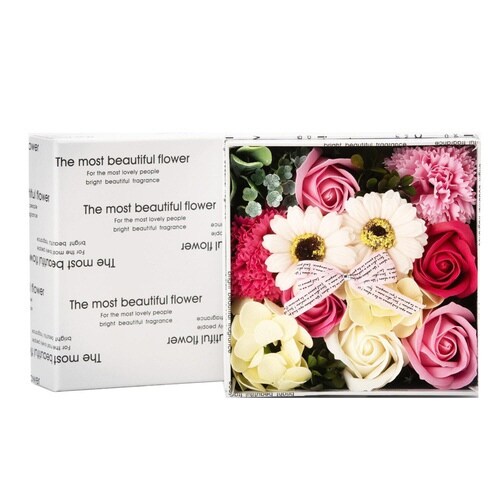 入浴剤 ホワイト×ピンク