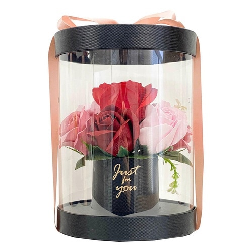 入浴剤 エレガントアレンジ ソープフラワー レッド