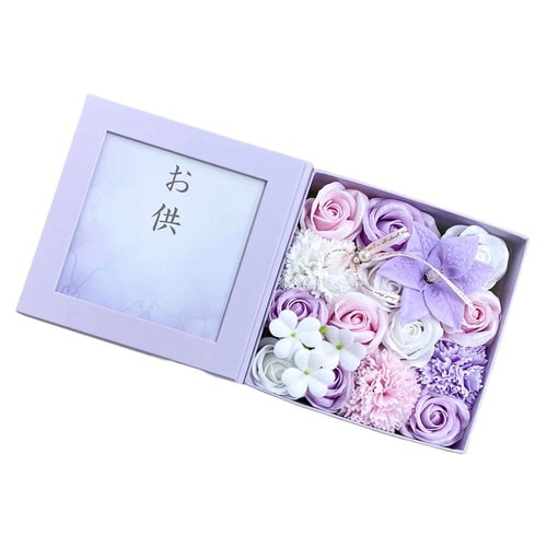 石鹸 お花 お供え ボックス やすらぎ