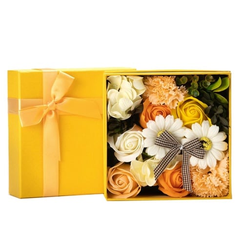 入浴剤 フレグランスボックスアレンジ イエロー