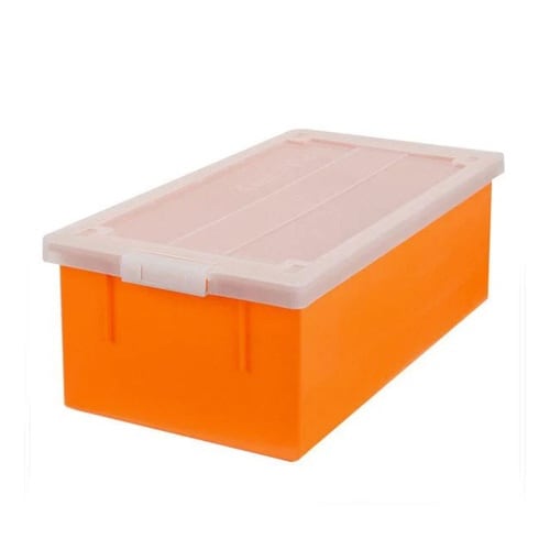 DVD・コミック・ビデオケース オレンジ