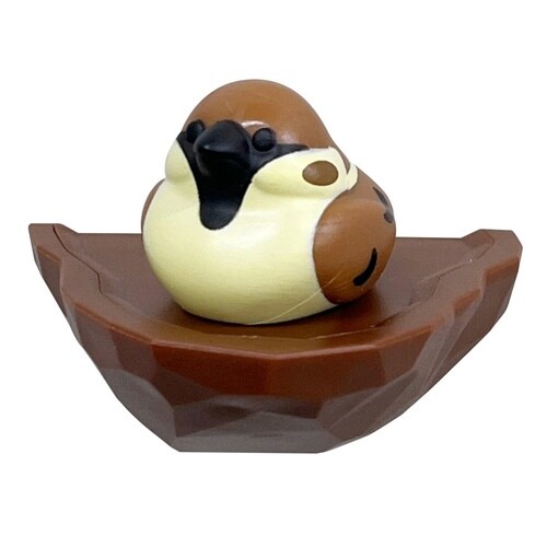 輪ゴム掛け 輪ゴムホルダー トリの巣 スズメ