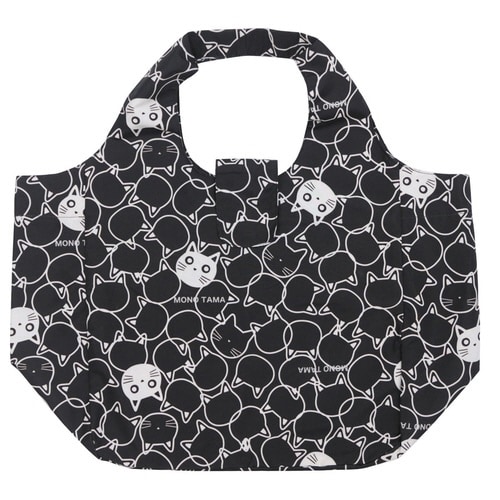 エコバッグ モノたま Lサイズ ブラック