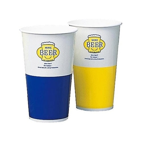紙コップ ビアーカップ 545ml 5個
