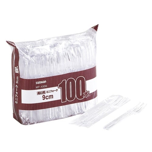 使い捨て 個包装 ミニフォーク 100本入