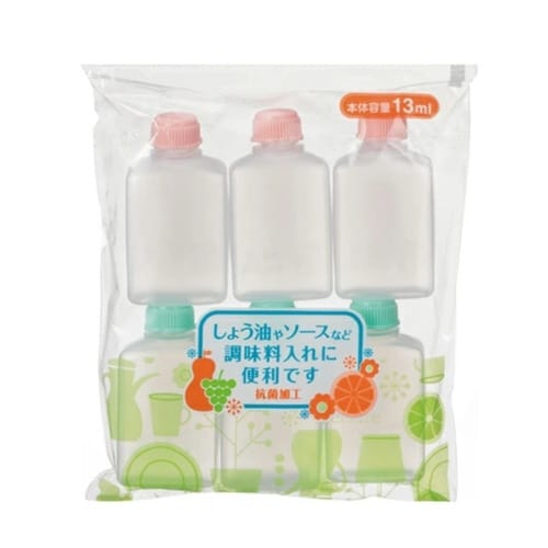 調味料ケース たれビン 6個入 角型 中 ケース