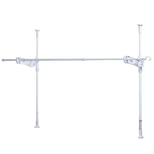 物干し 室内 窓枠物干し 突っ張り式部屋干しポール