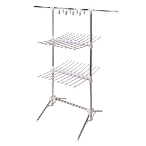 室内物干し あさがお 物干し 多機能物干し