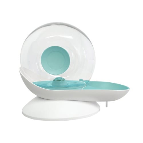 給水器 かたつむり型給水器 電源不要 自動 ブルー