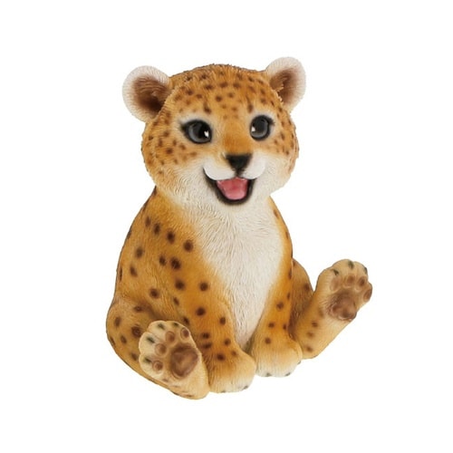 ガーデンオーナメント レパード ヒョウ