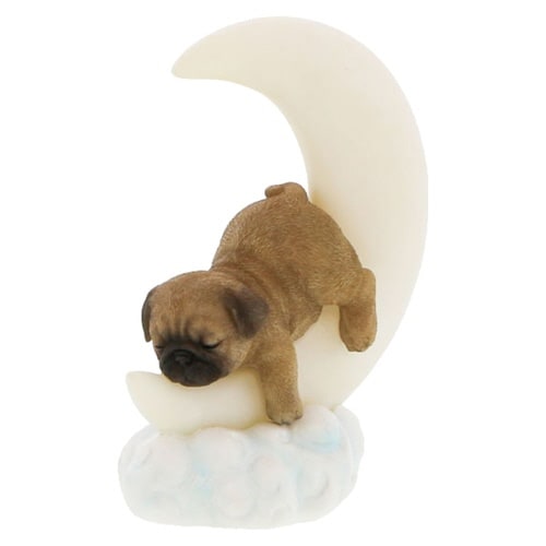 テーブルライト 犬 月 パグ