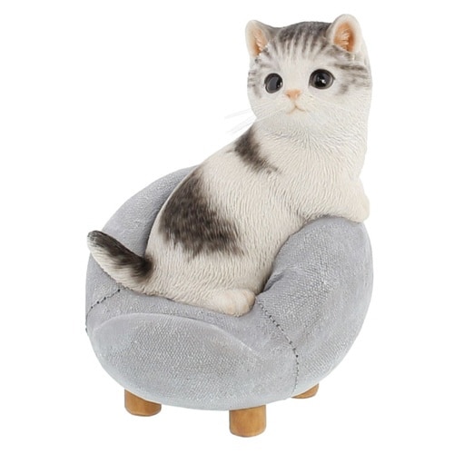 スマホスタンド ベニーズキャット ネコ サバ白