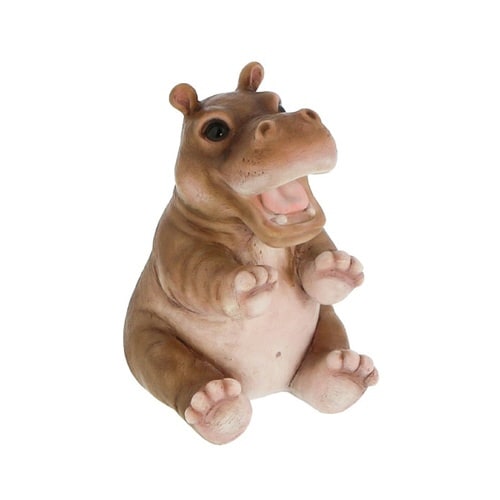 ガーデンオーナメント カバ リトルサバンナ