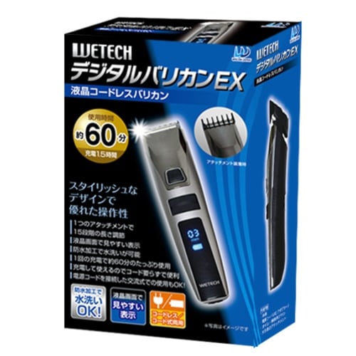バリカン WETECH デジタルバリカン EX