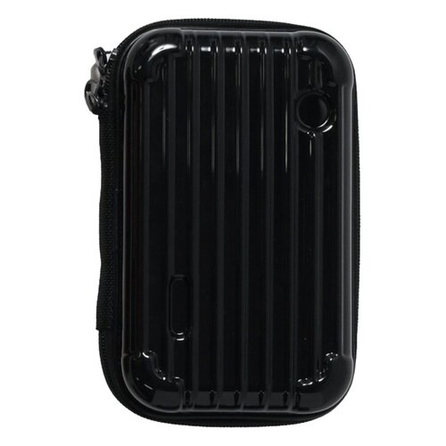 ポーチ ミニ スーツケース型 ブラック