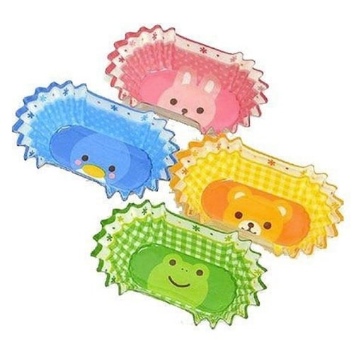 お弁当カップ おかずケース どうぶつ 小判