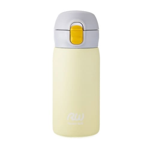 水筒 マグ 350ml ワンタッチ イエロー