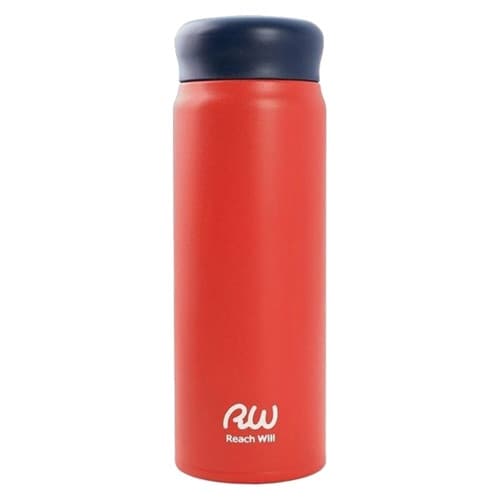 水筒 480ml ステンレス 保温 保冷 レッド