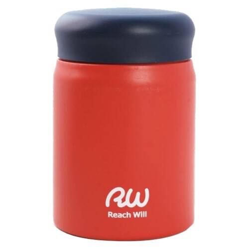 スープジャー 保温 保冷 320ml レッド