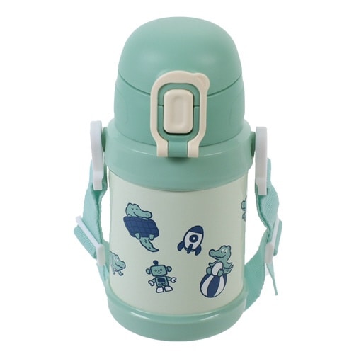 水筒 450ml ぷかぷか ワニ